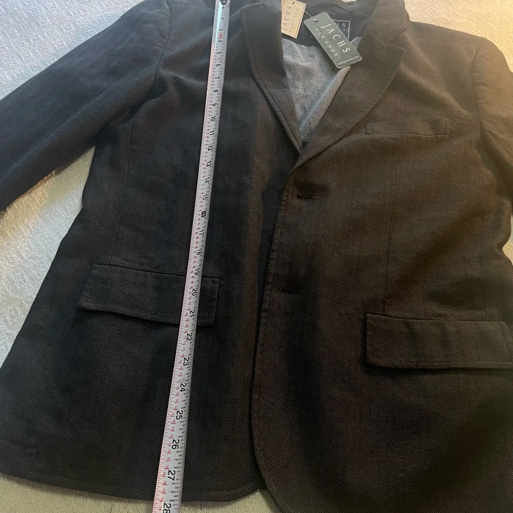 Jachs Charcoal Sport‎ Coat Blazer Size Medium  NWT